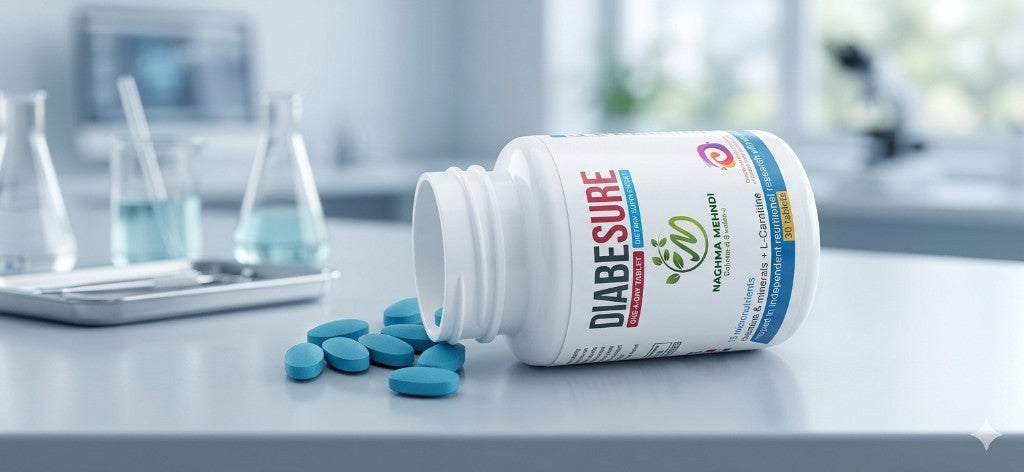 DIABESURE dietary supplement by Naghma Mehndi